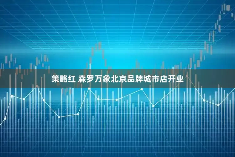策略红 森罗万象北京品牌城市店开业